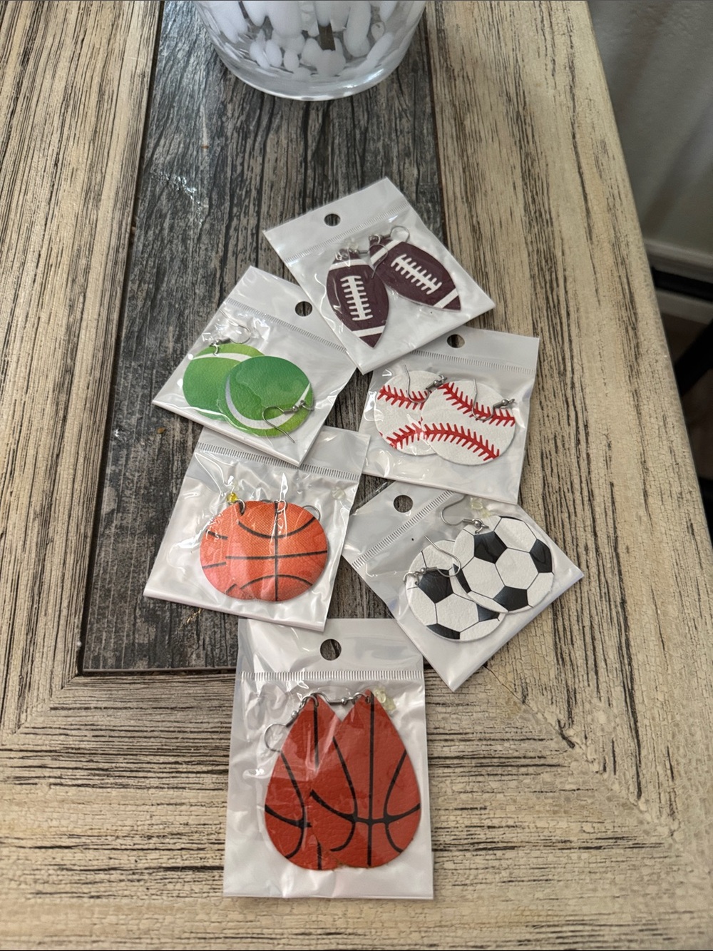 Sports earings